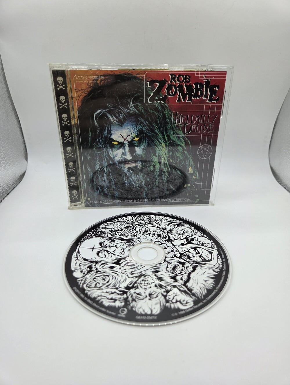 Rob Zombie Hellbilly Deluxe CD Geffen Records 1998